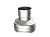 Оголовок-переход Ø130х200 мм., AISI 439/439, 1,0/0,5 мм., (К), тип-2