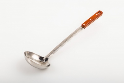 Поварёшка для казана узбекская 42 см., с деревянной ручкой (арт. 5147854)