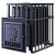 Печь банная "Гефест ЗК в сетке 25"